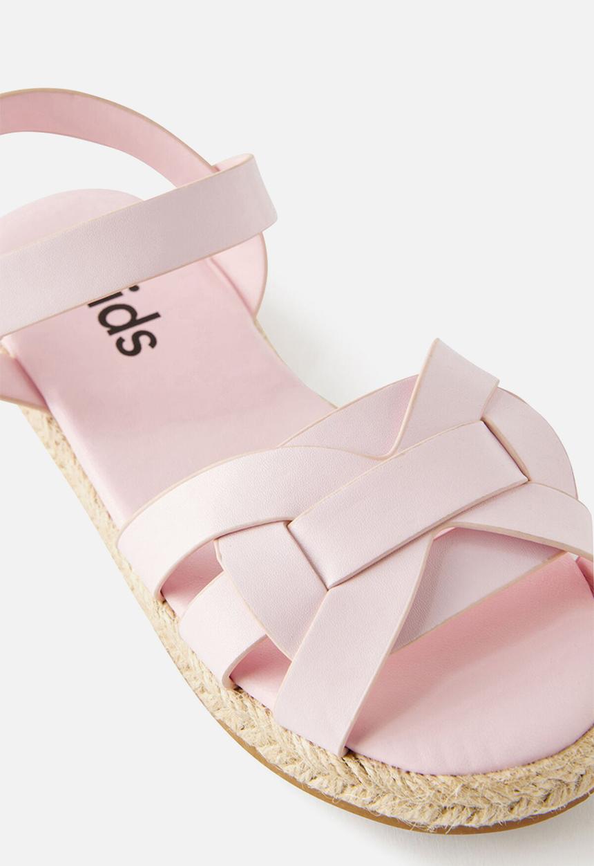 Cotton On - Isla Strappy Sandal - Tea Party Pink