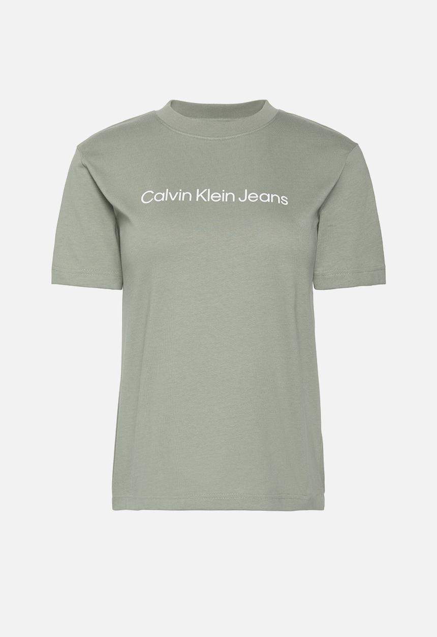 Calvin Klein - A- inst. logo classic tee short sleeve - shadow