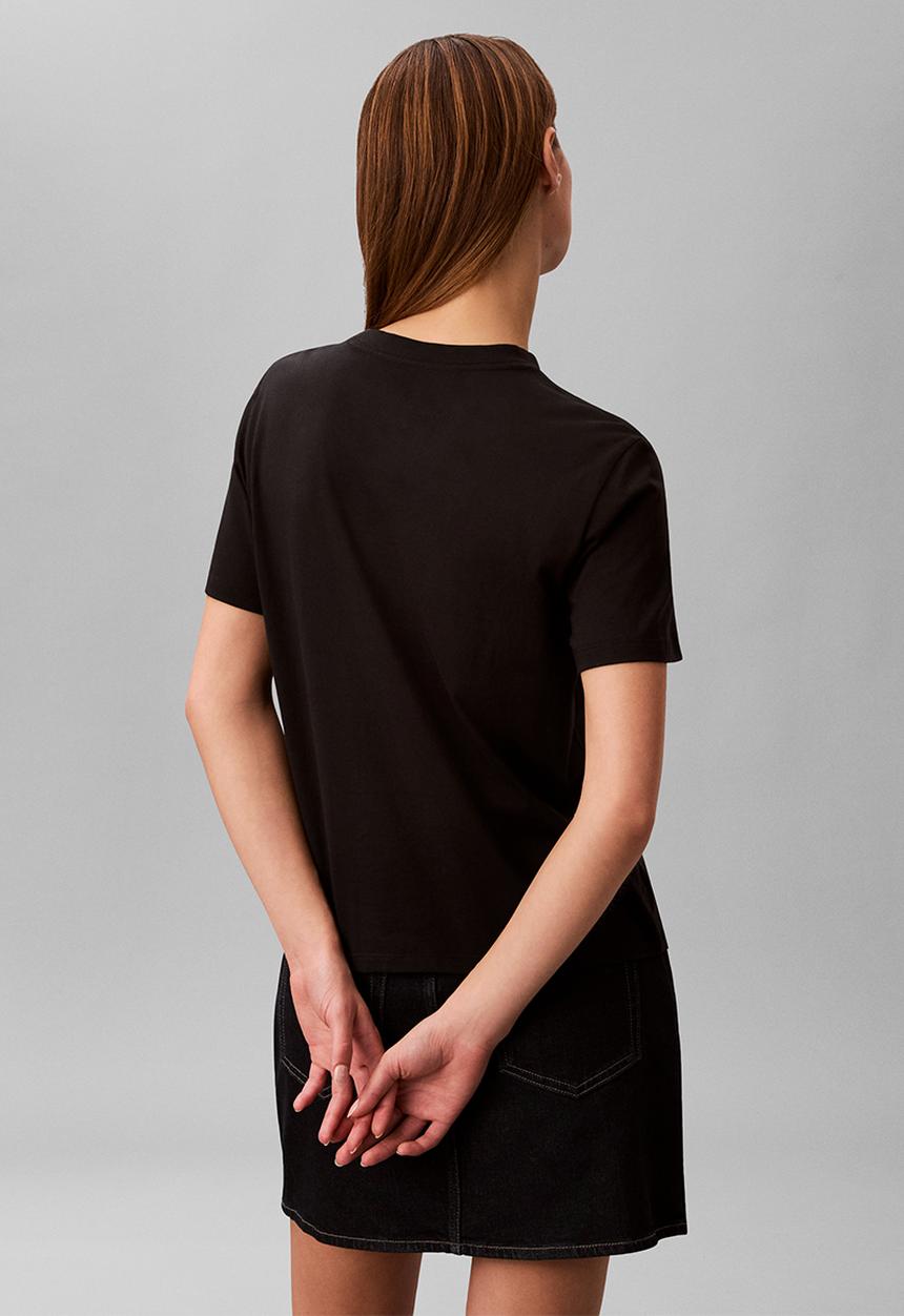Calvin Klein - Short sleeve classic fit monogram tee - black