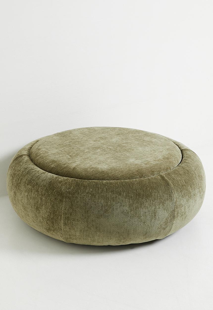 Sixth Floor - Quatro Coffee Table & Storage Ottoman - Olive