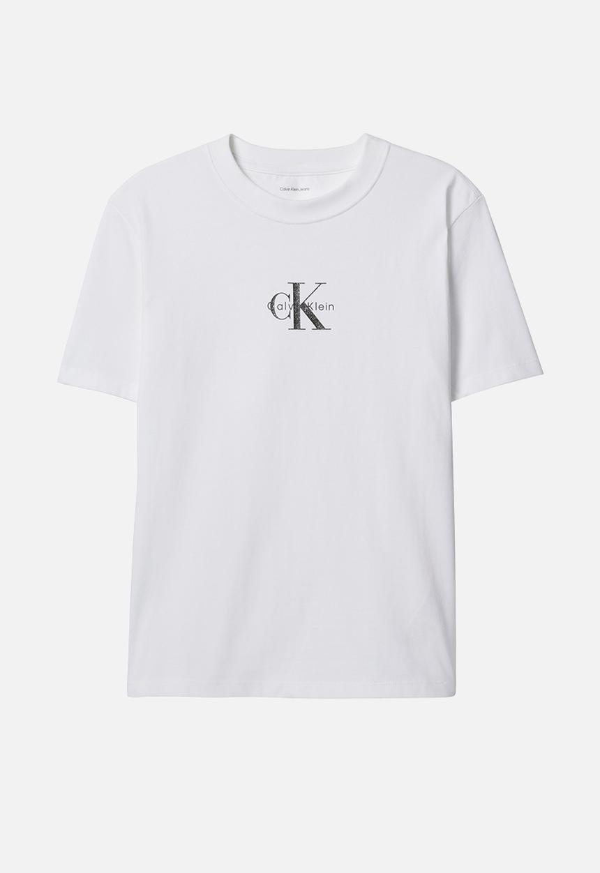Calvin Klein - Short sleeve 20s classic logo tee - bright white