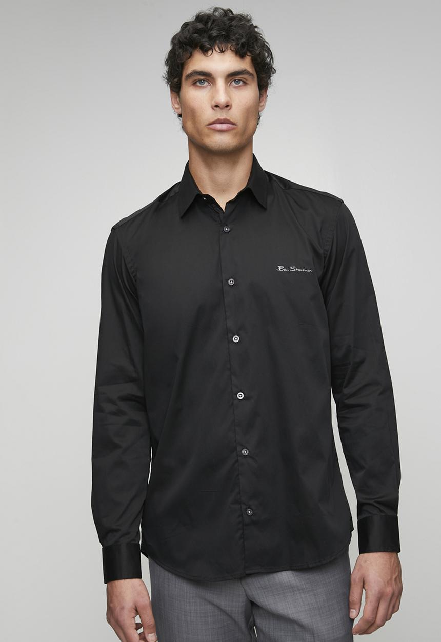 Ben Sherman - Slim Ben Shirt - Black