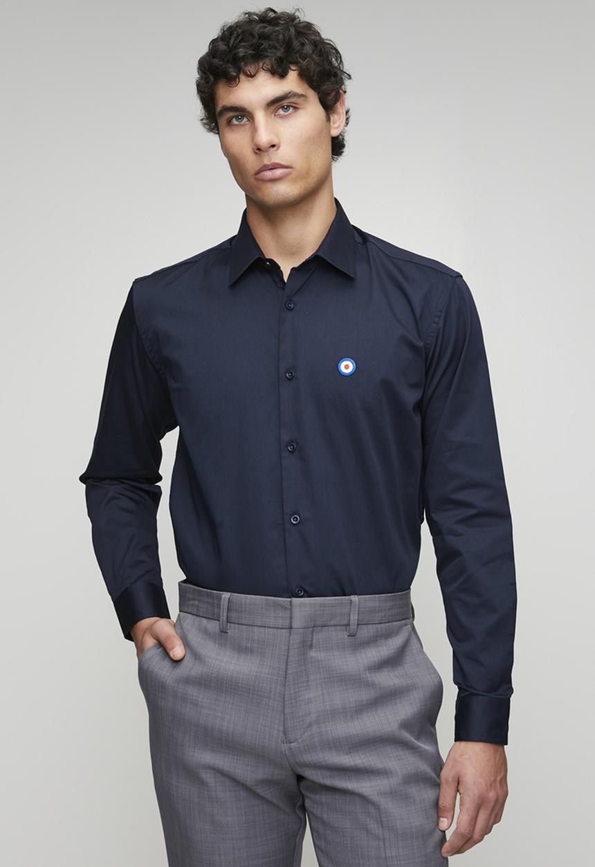 Ben Sherman - Ben Tar Shirt Long Sleeve - Navy