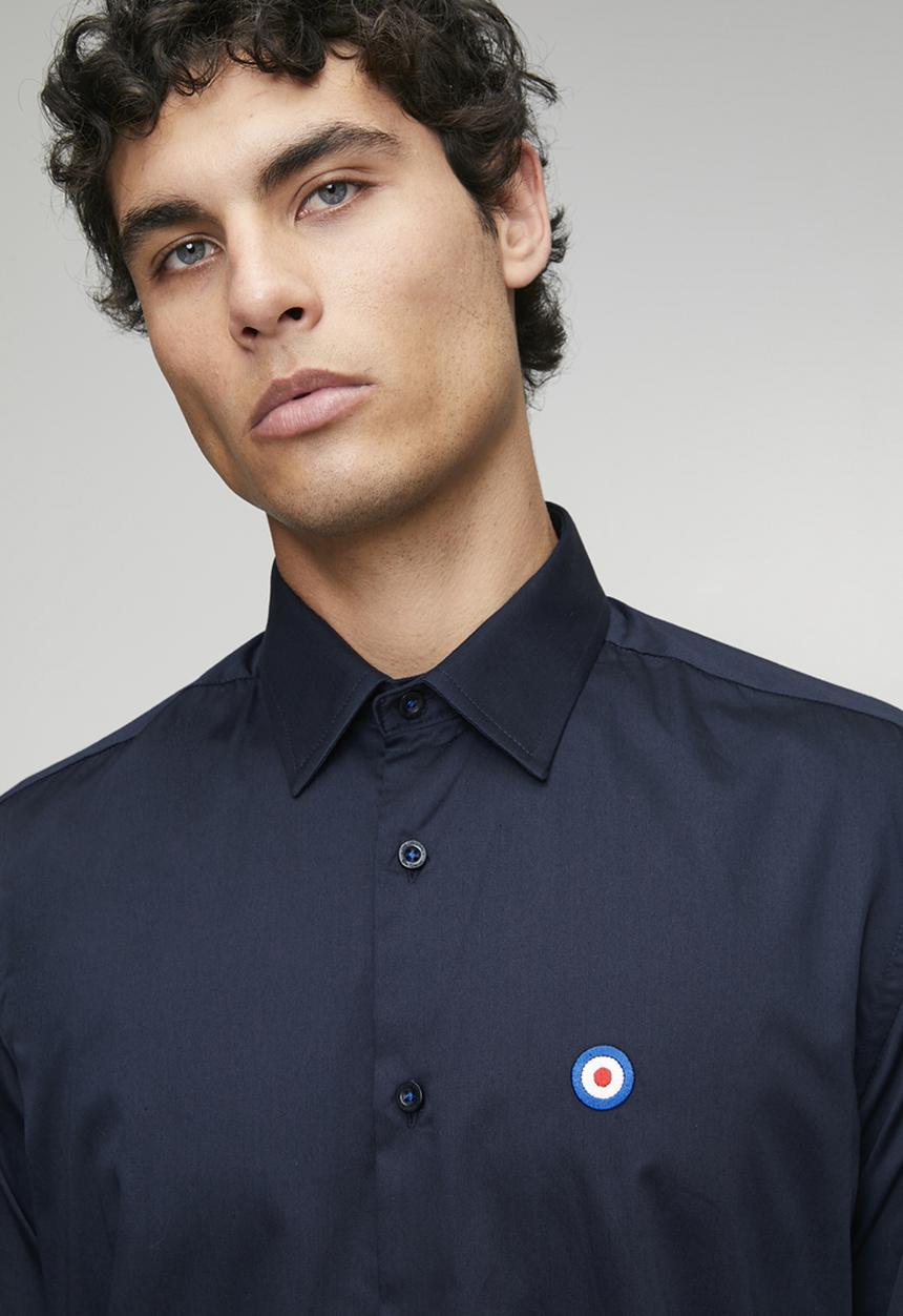 Ben Sherman - Ben Tar Shirt Long Sleeve - Navy