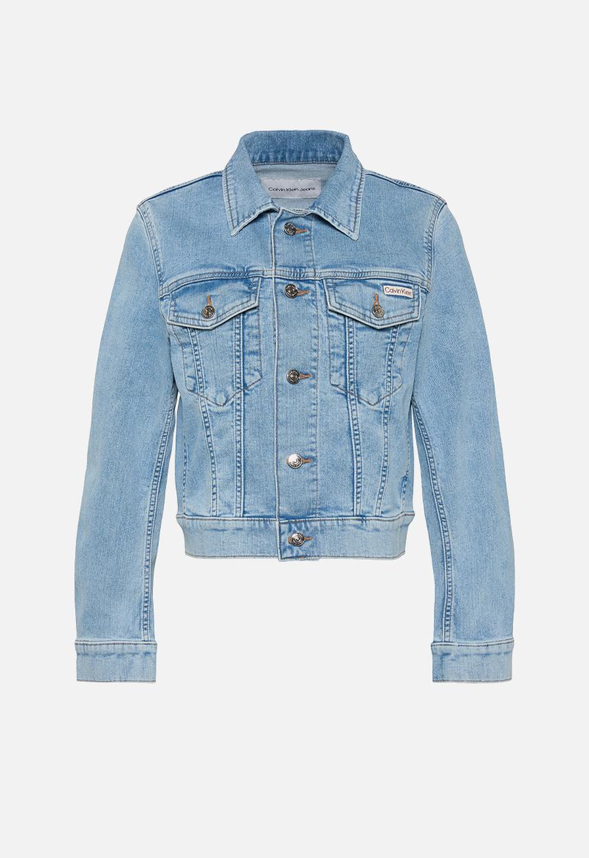 Calvin Klein - Long sleeve classic trucker coastal light - coastal light