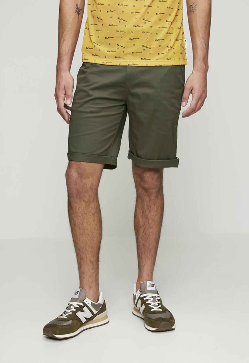 Ben Sherman - Bs Chino Shorts - Olive
