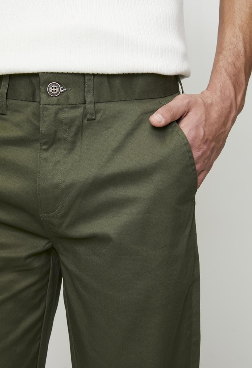Ben Sherman - Bs Straight Leg Chino - Olive