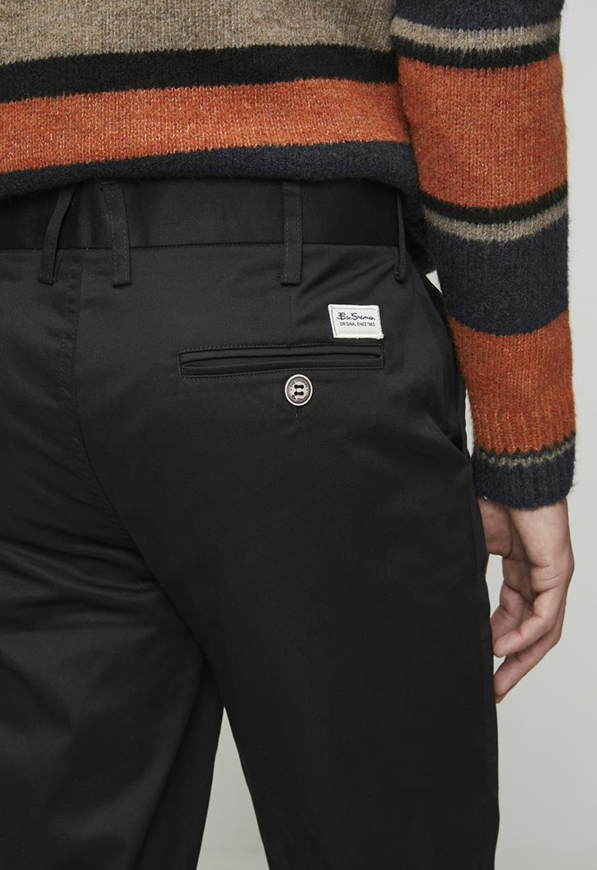 Ben Sherman - Bs Straight Leg Chino - Black