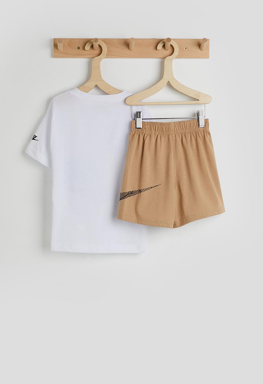 Nike - Nkb B Nsw Itz Relaxed Jersey S - Hemp & White