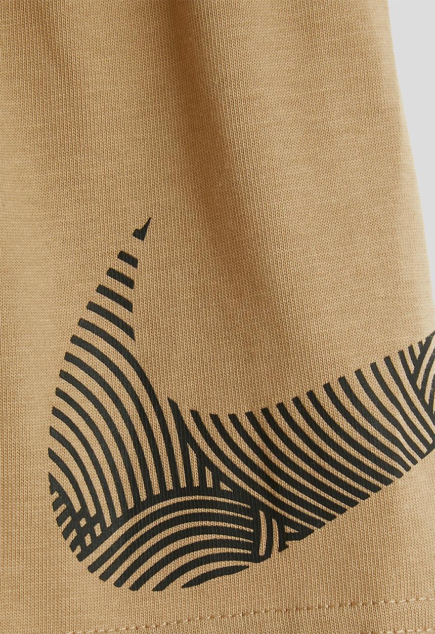 Nike - Nkb B Nsw Itz Relaxed Jersey S - Hemp & White