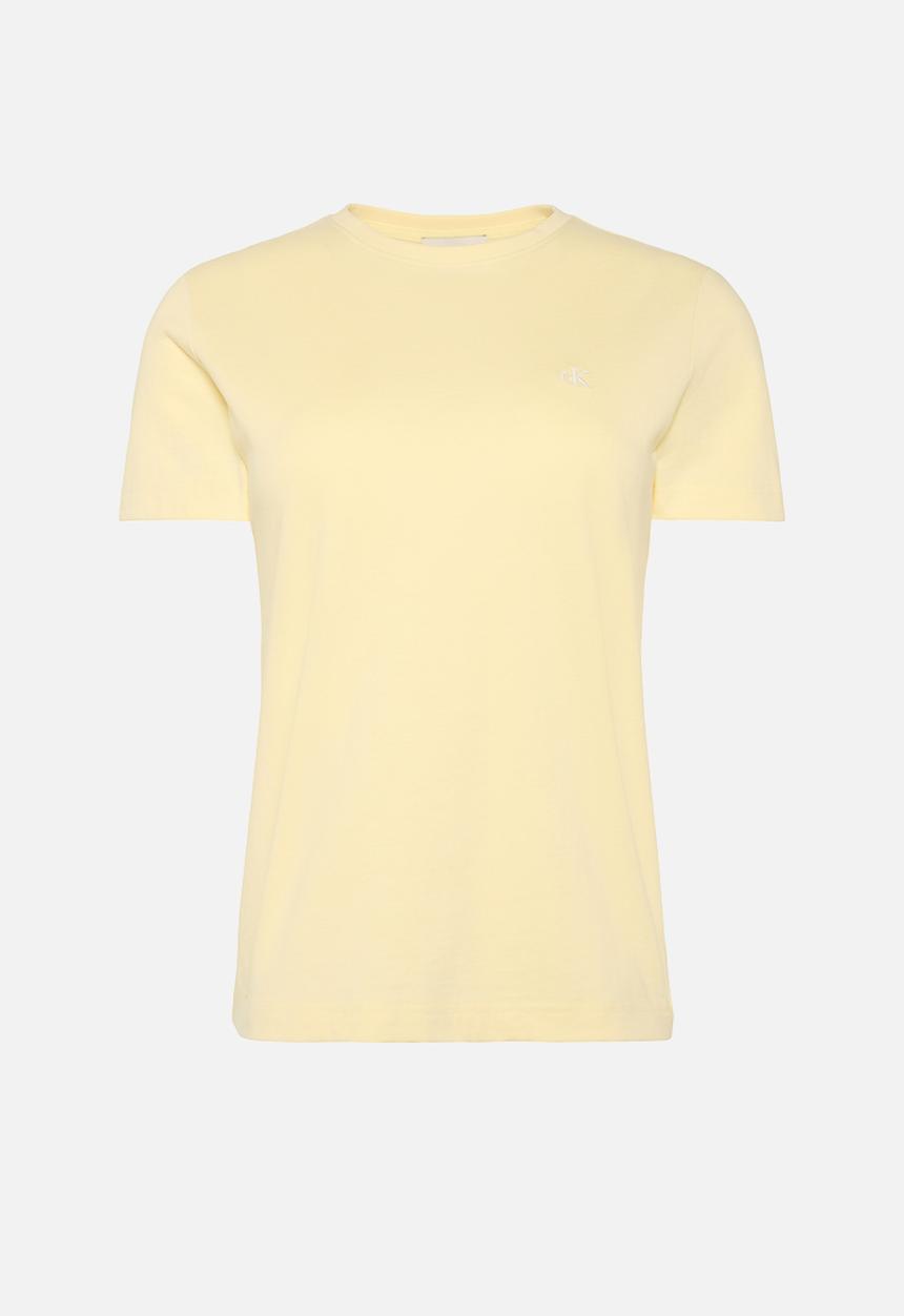 Calvin Klein - Short sleeve monogram crew tee - french vanilla