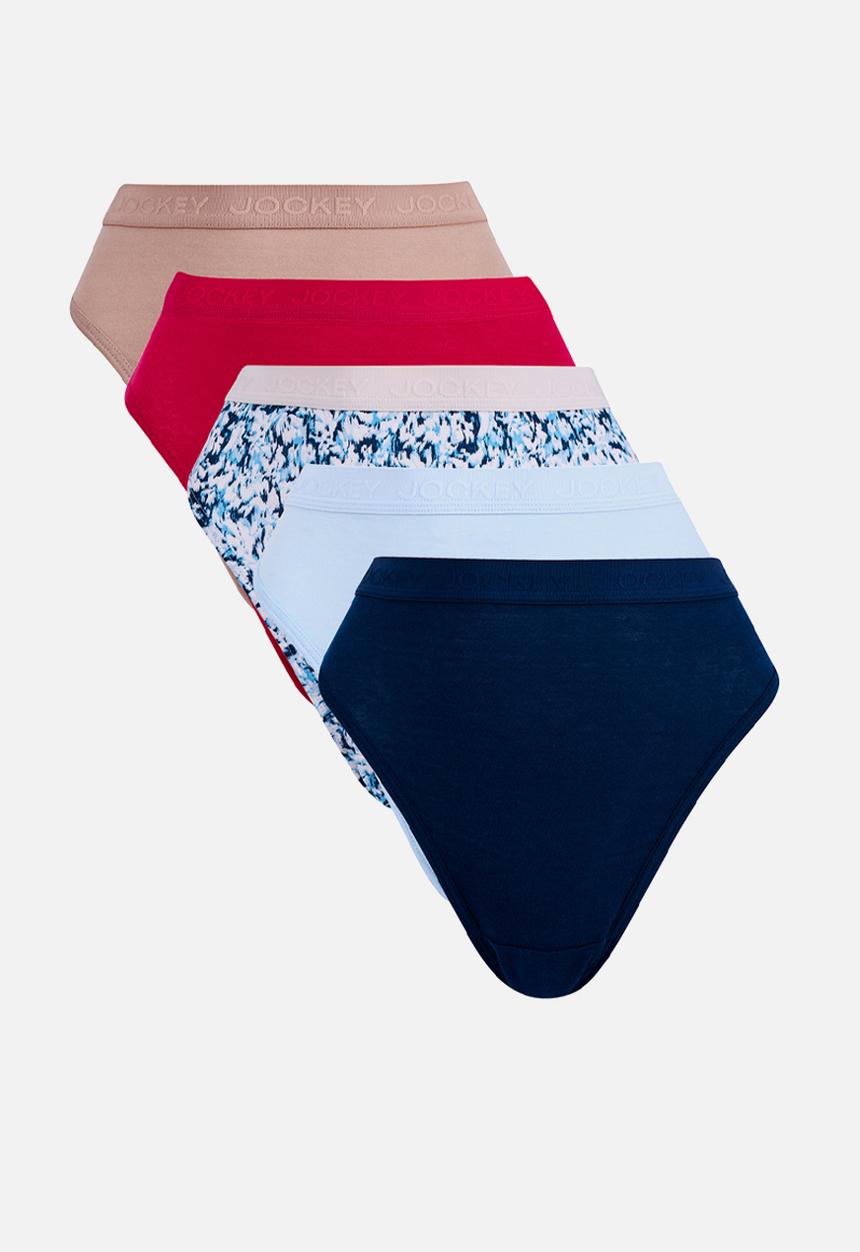 Jockey - 5 Pack printed french cut - multi
