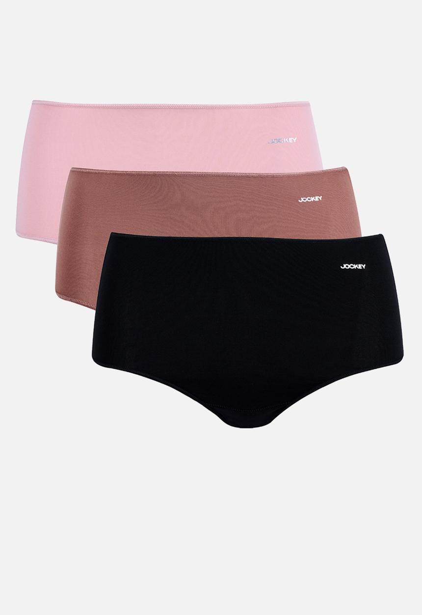 Jockey - 3 Pack ladies npl full brief-classic  - multi