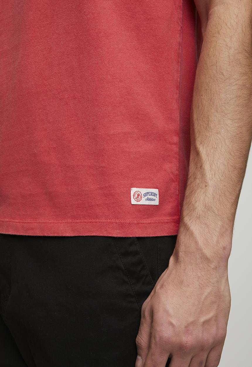 Superdry. - 1954 Company Relaxed Tee-Base Red