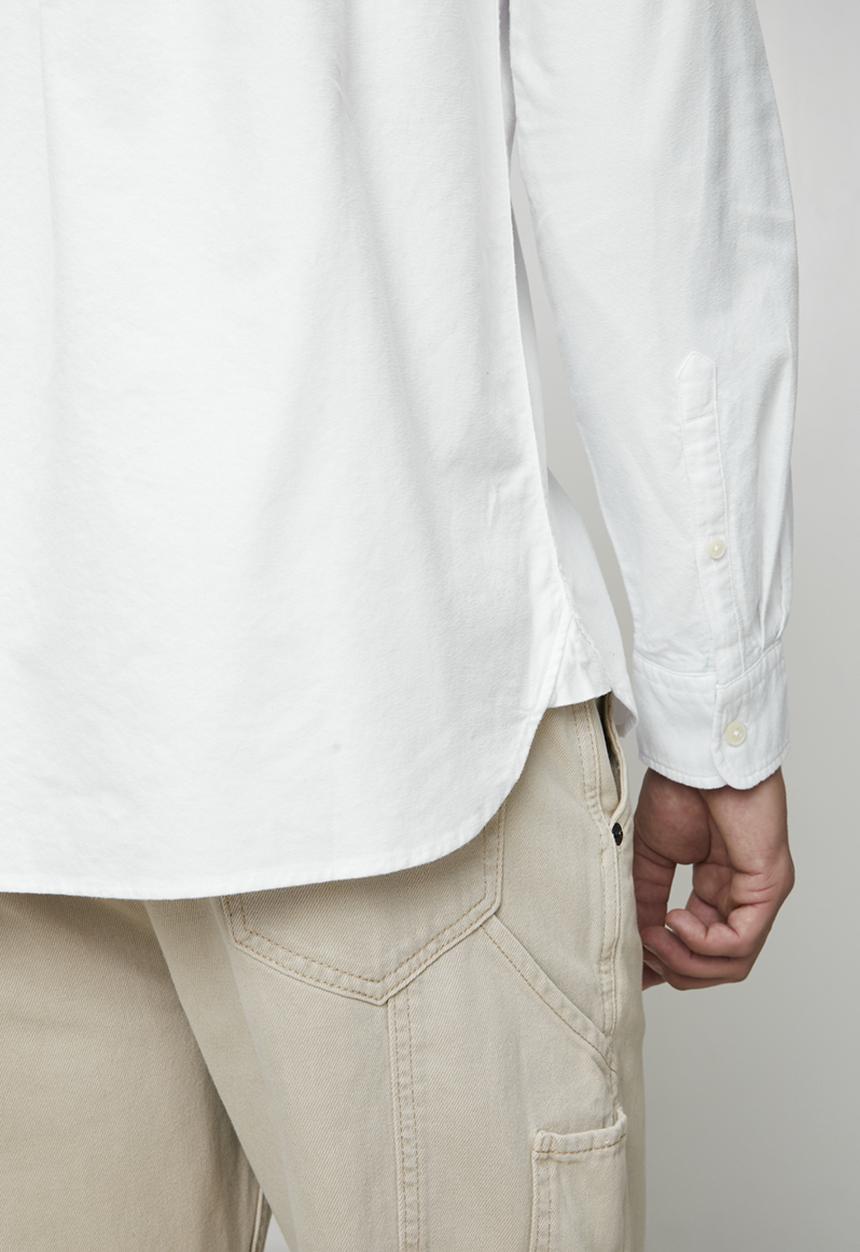 Superdry. - Preppy Oxford Long Sleeve Shirt-Optic