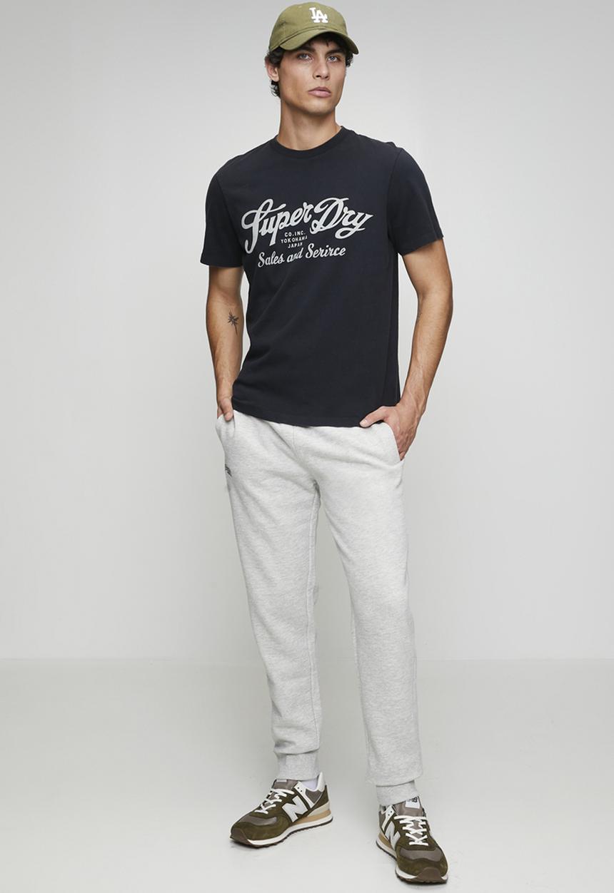 Superdry. - Essential Logo Joggers Hb-Varsity Grey Grindle
