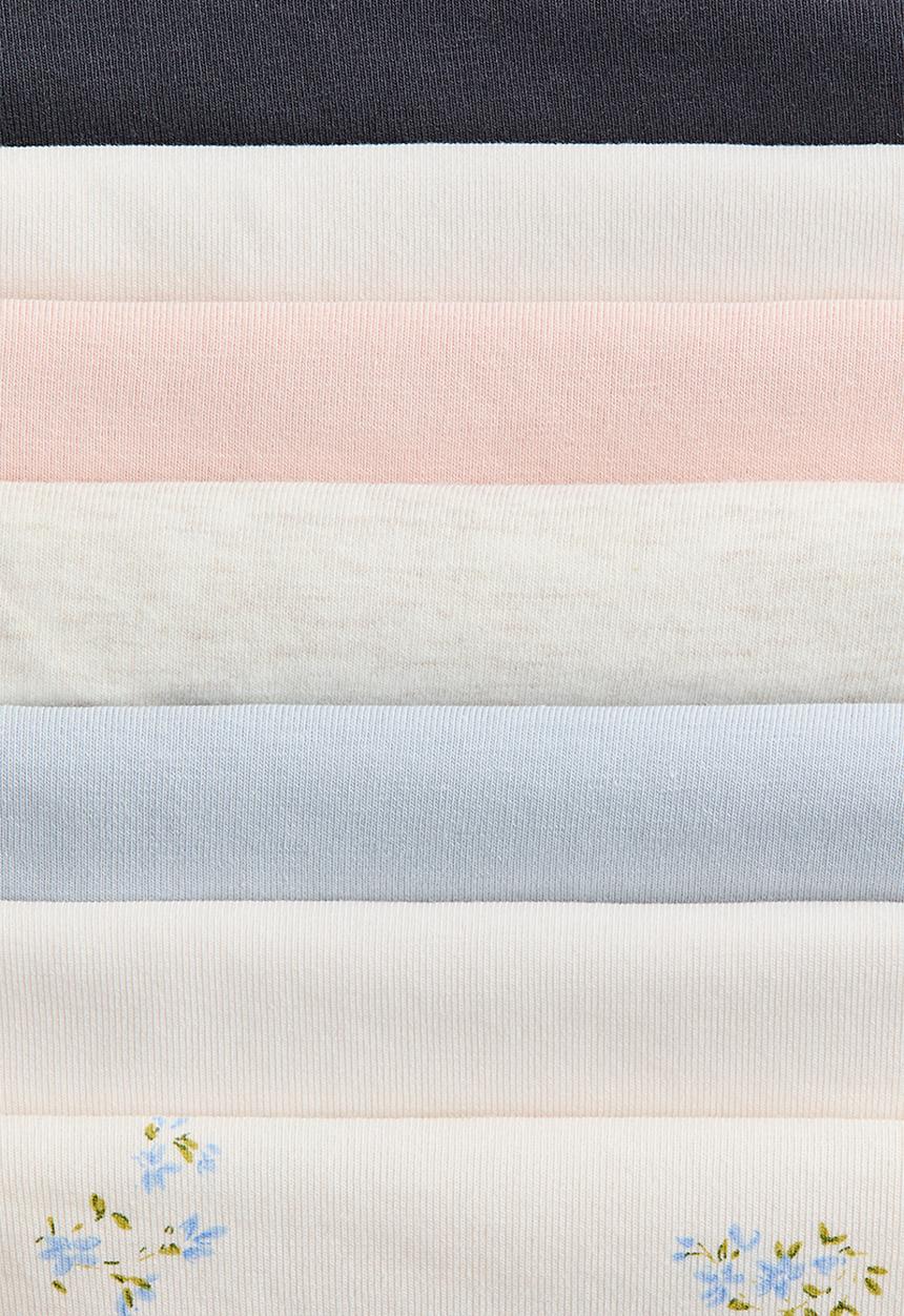H&M - 7-Pack hipster briefs - cream/peach pink