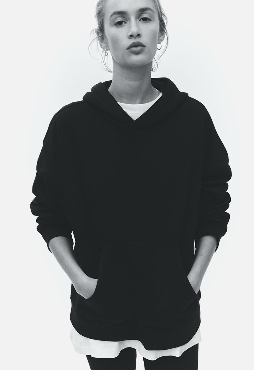 H&M - Hoodie - black