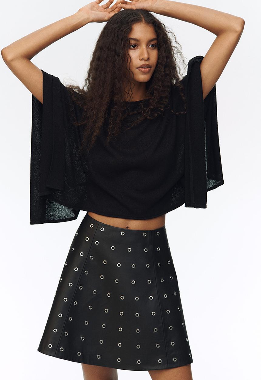 H&M - Cape top - black