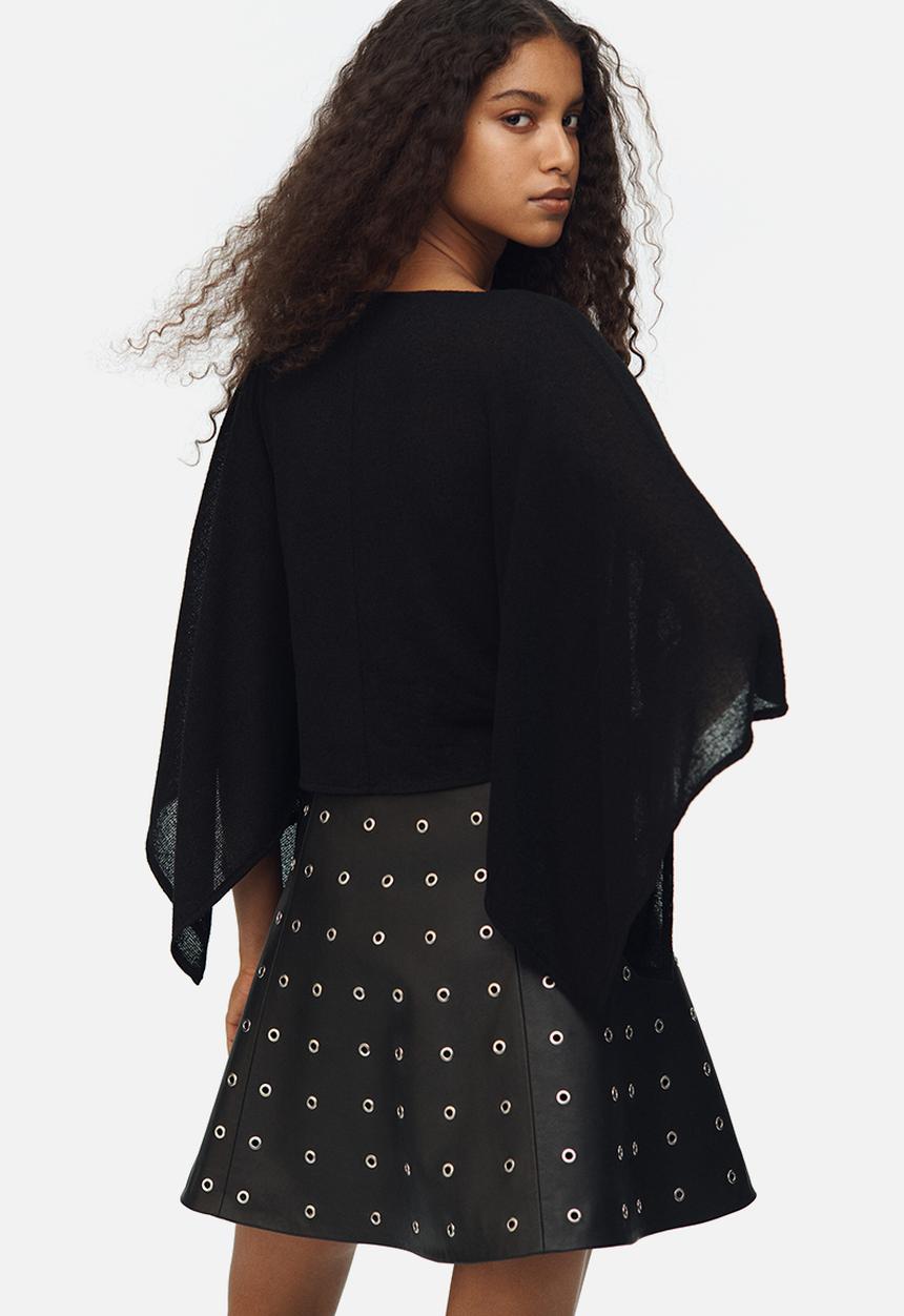 H&M - Cape top - black