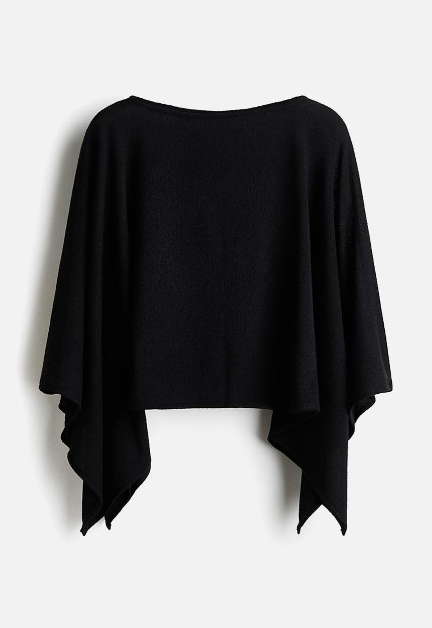 H&M - Cape top - black