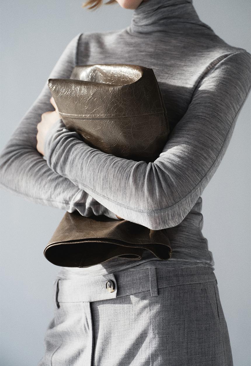 H&M - Tailored trousers - grey marl