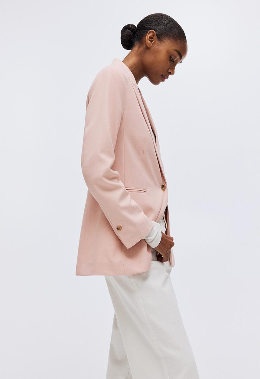 H&M - Single-breasted blazer - pink