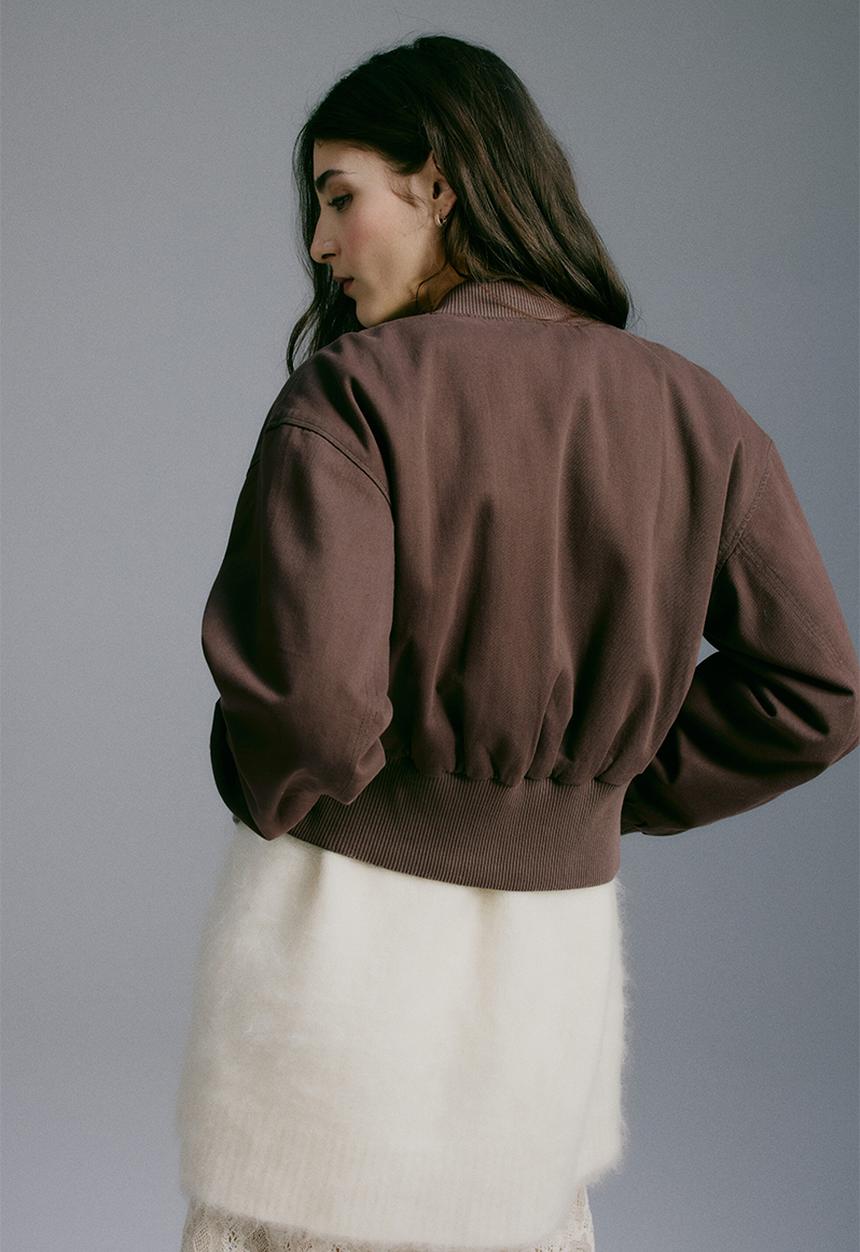 H&M - Bomber jacket - dark brown