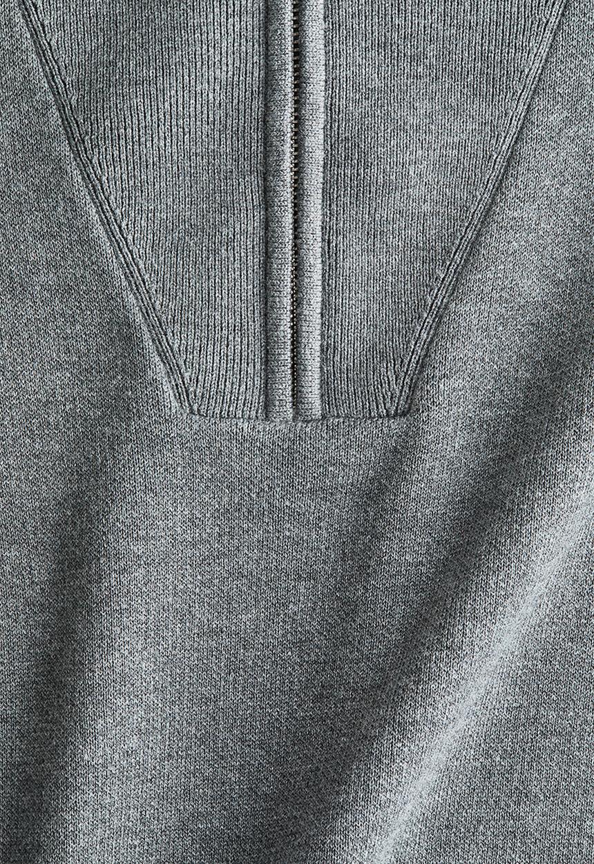 H&M - Zip-top jumper - grey marl