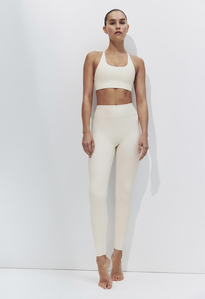 H&M - Sculptmove™ leggings - ivory