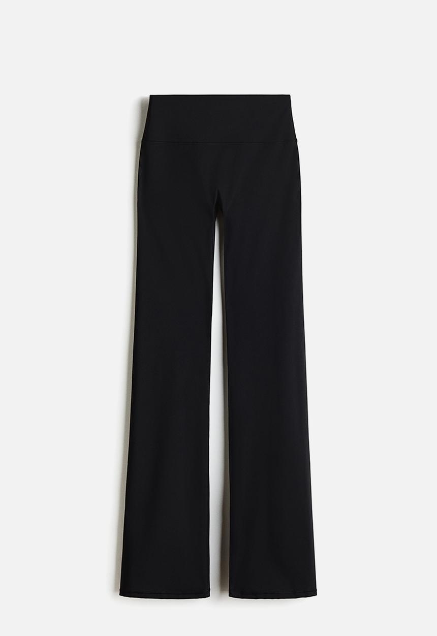 H&M - Sculptmove™ flared sports leggings - black