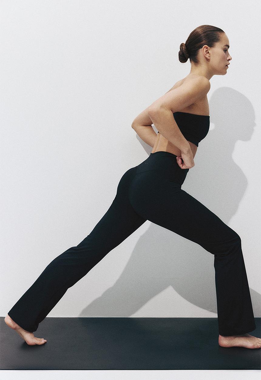 Sculptmove? flared sports leggings - black - 1317132001
