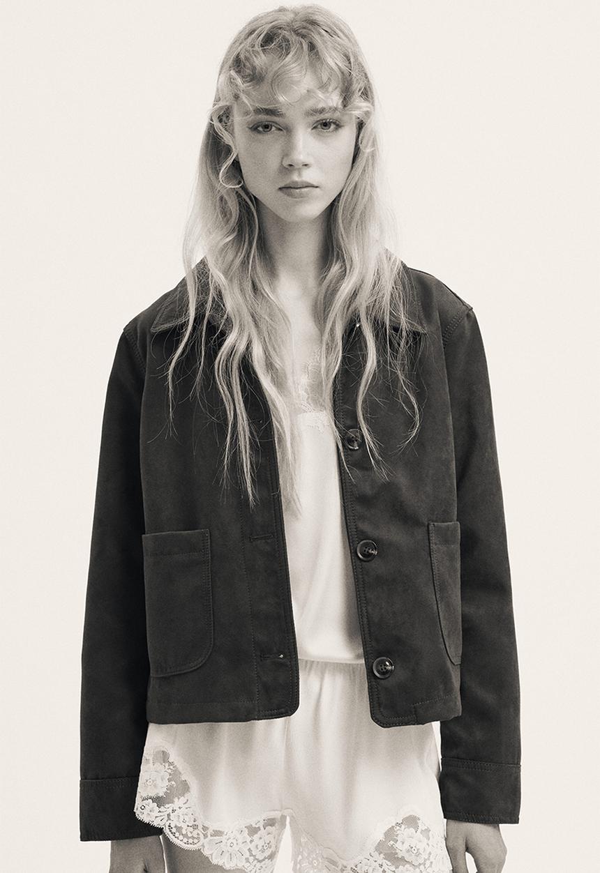 H&M - Short jacket - dark brown