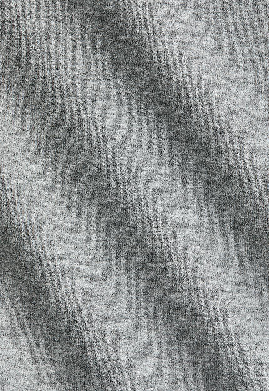 H&M - Fitted cotton top - grey marl