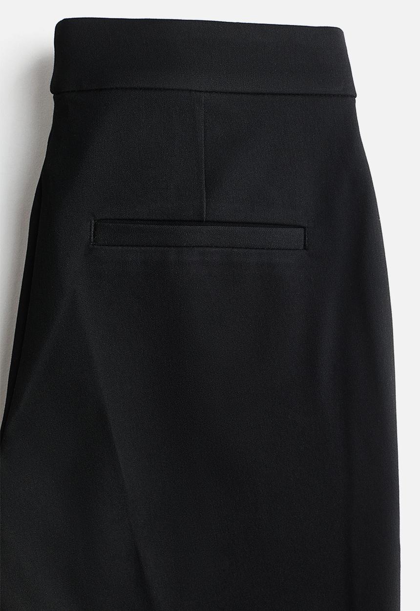 H&M - Flared trousers - black