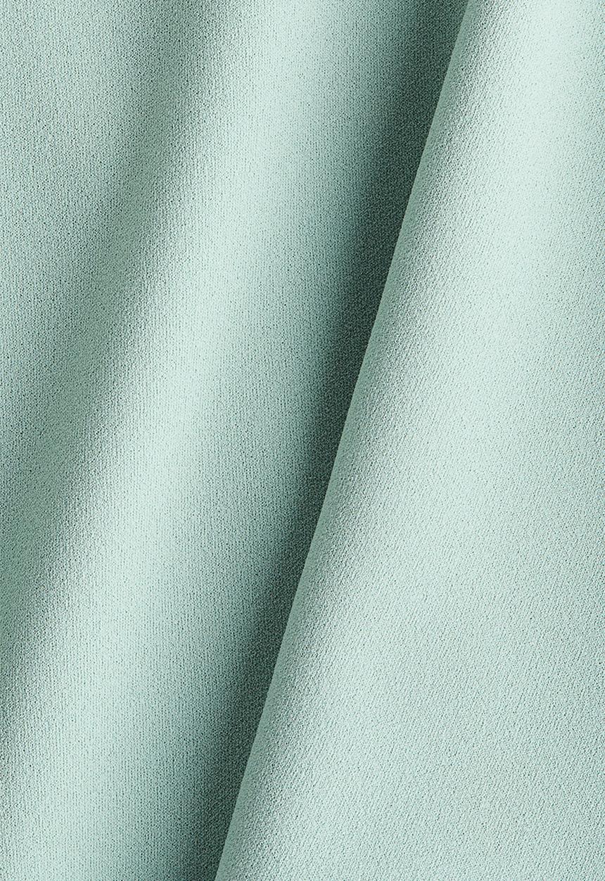 H&M - Ponte di roma peplum top - dusty turquoise