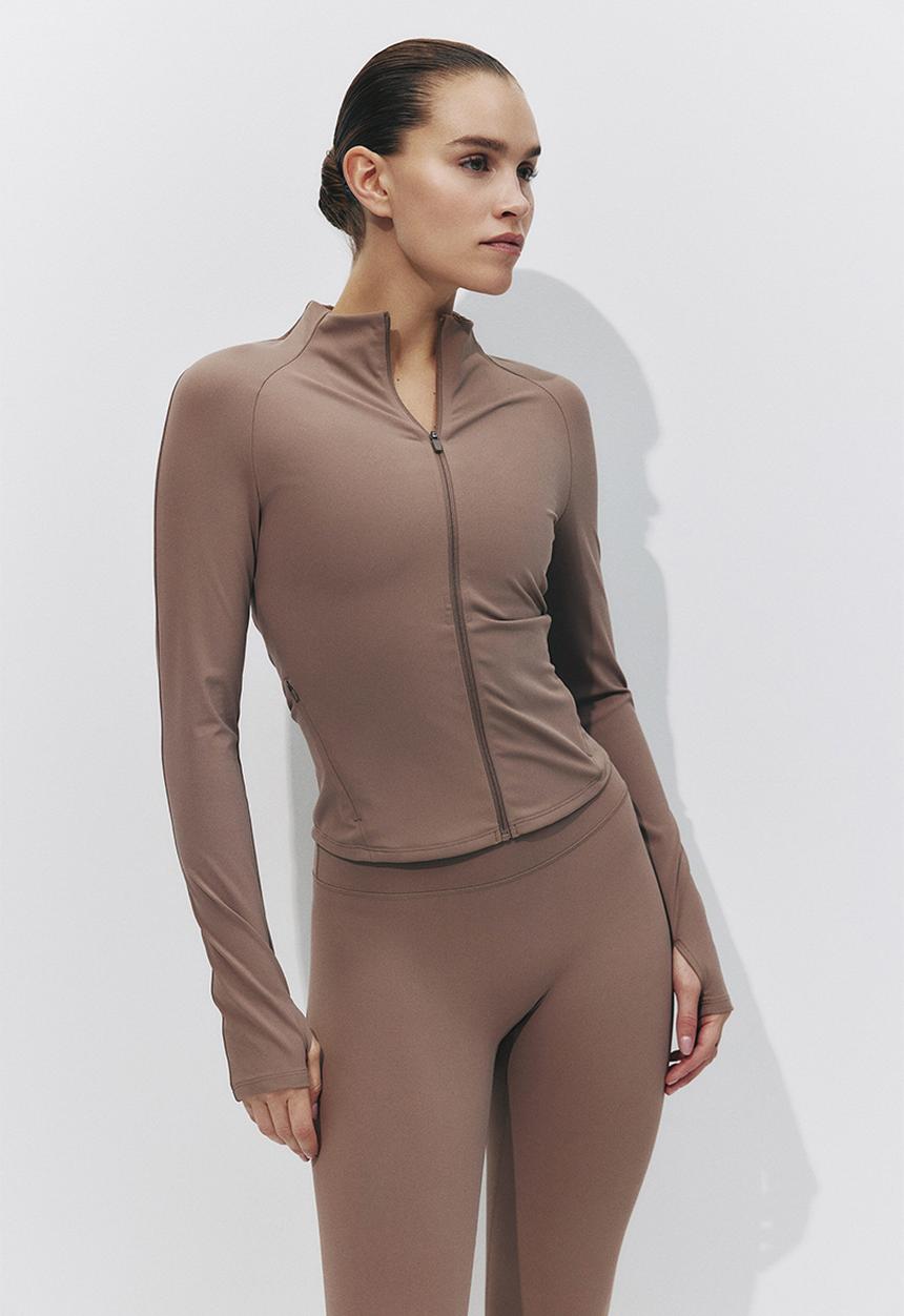 H&M - Sculptmove? sports jacket - beige