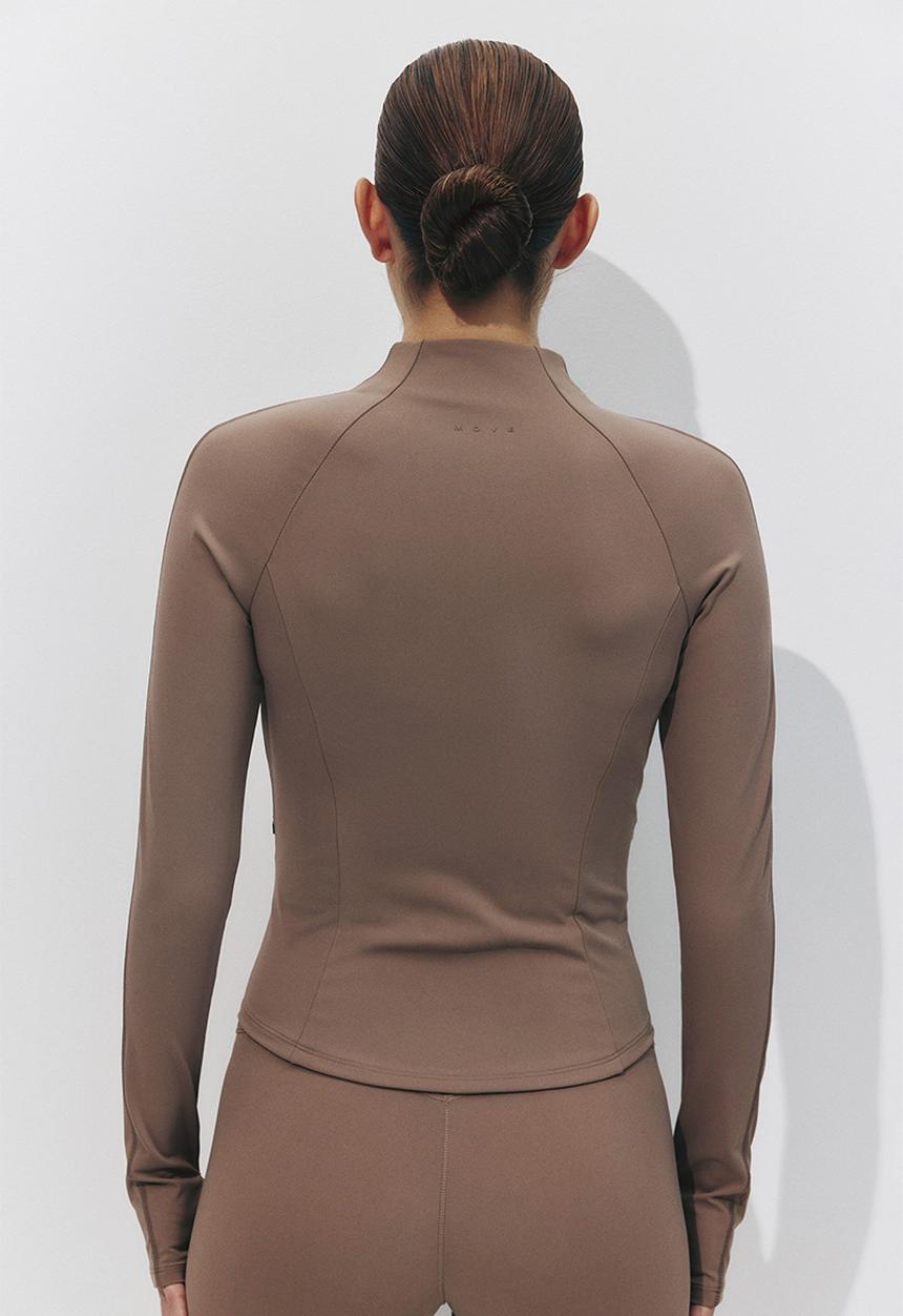 H&M - Sculptmove? sports jacket - beige