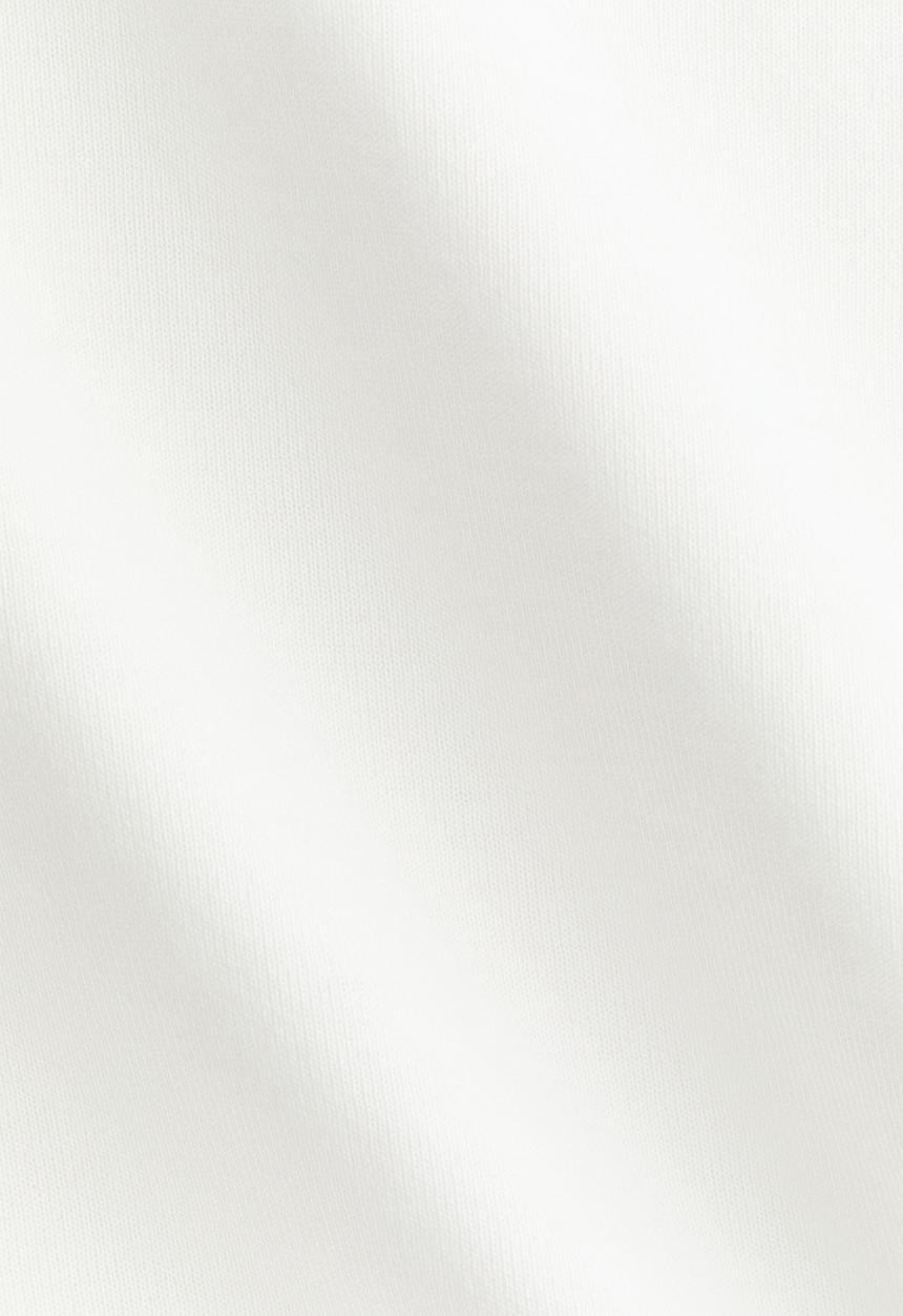 H&M - Short interlock top - white