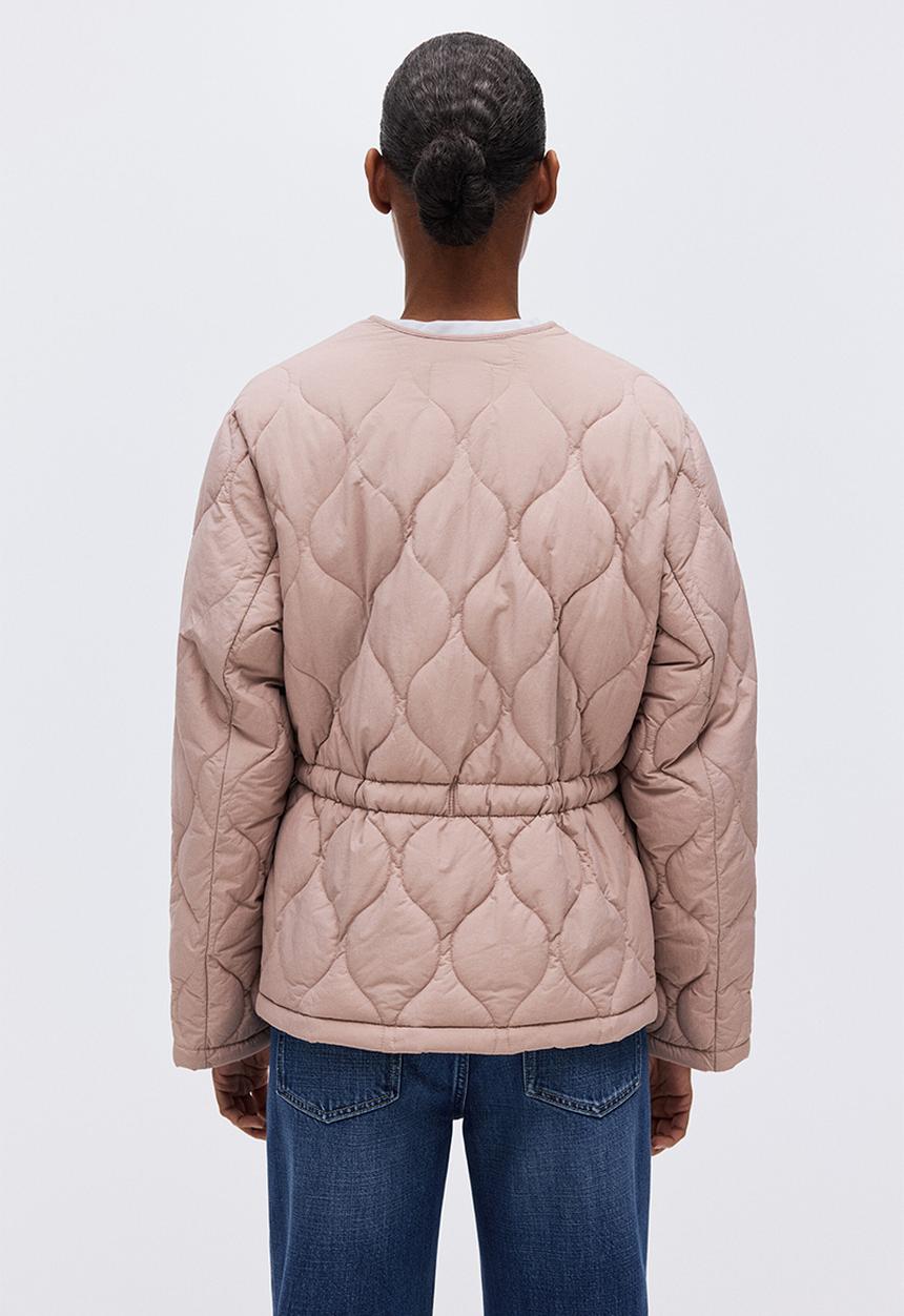 H&M - Thermolite® quilted jacket - light dusty pink