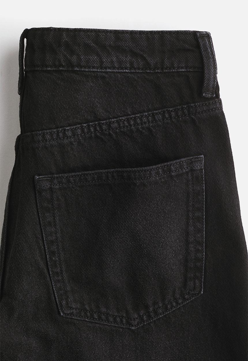 H&M - Denim bermuda shorts - dark grey