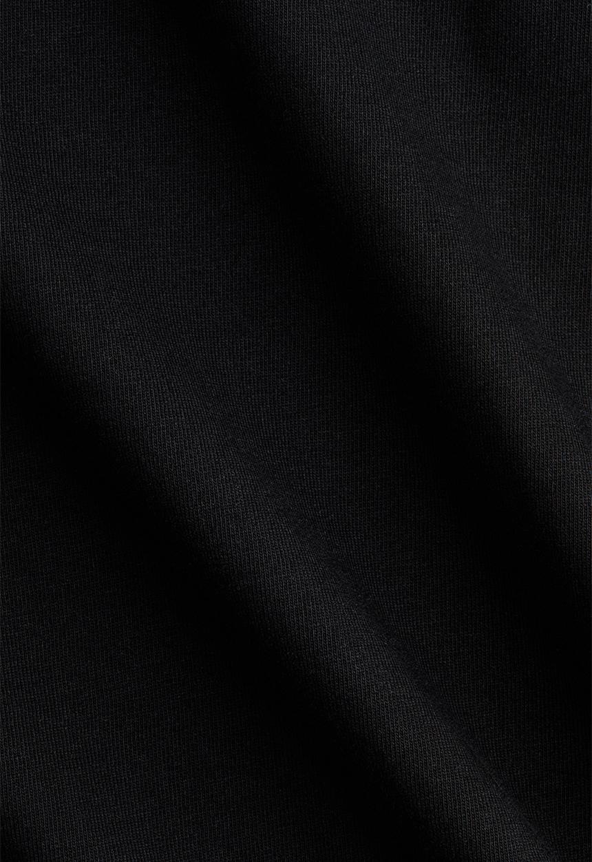 H&M - Long-sleeved cotton top - black
