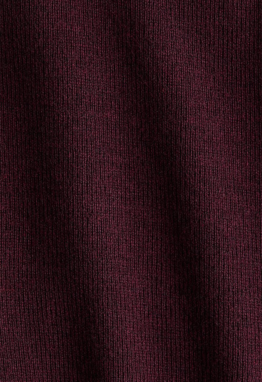 H&M - Knitted trousers - burgundy