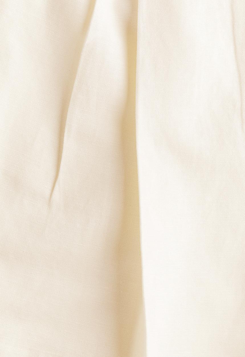 H&M - Tailored linen-blend shorts - ivory