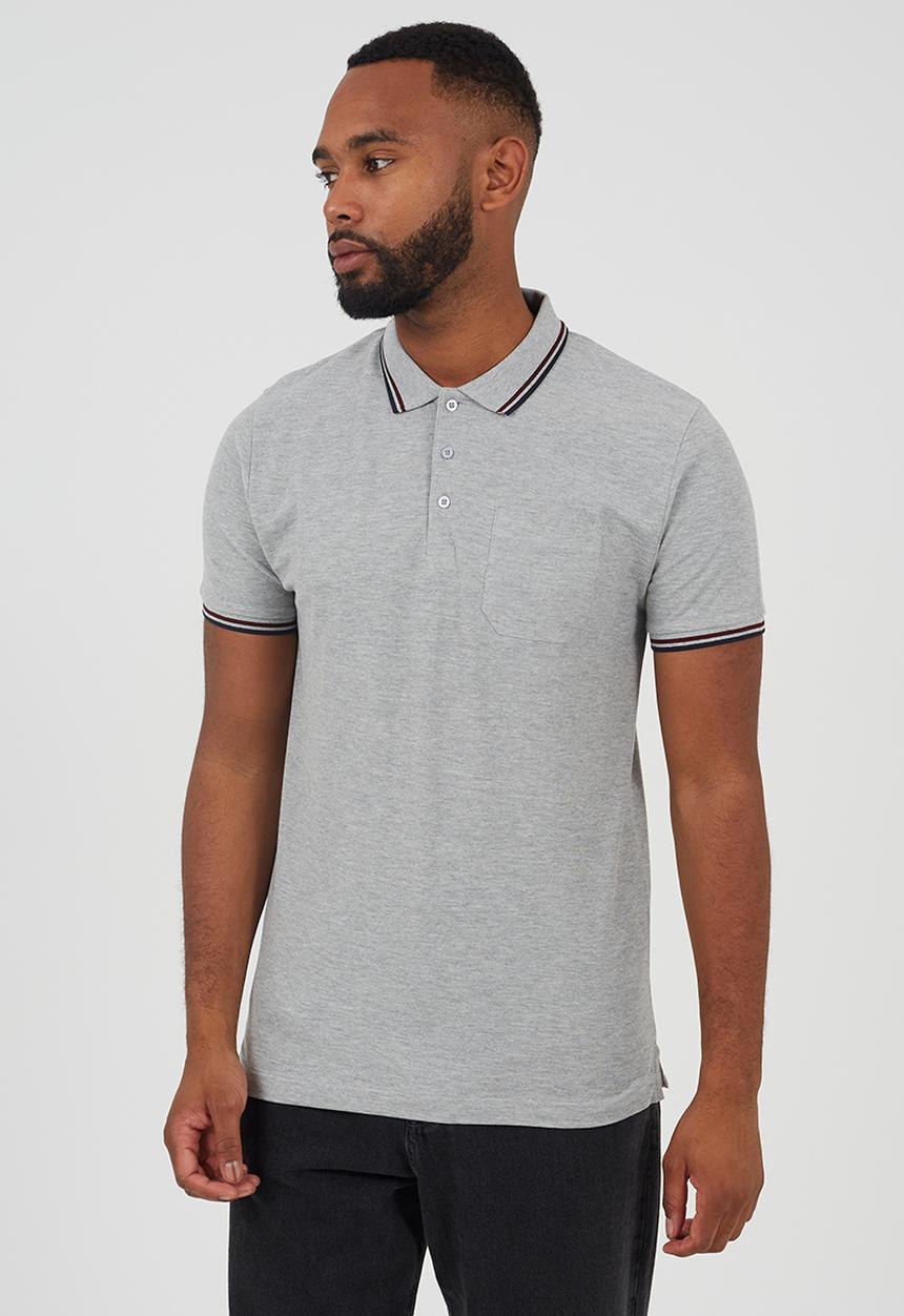 Brave Soul - Cosmob Golfer - Light Grey Marl Multi