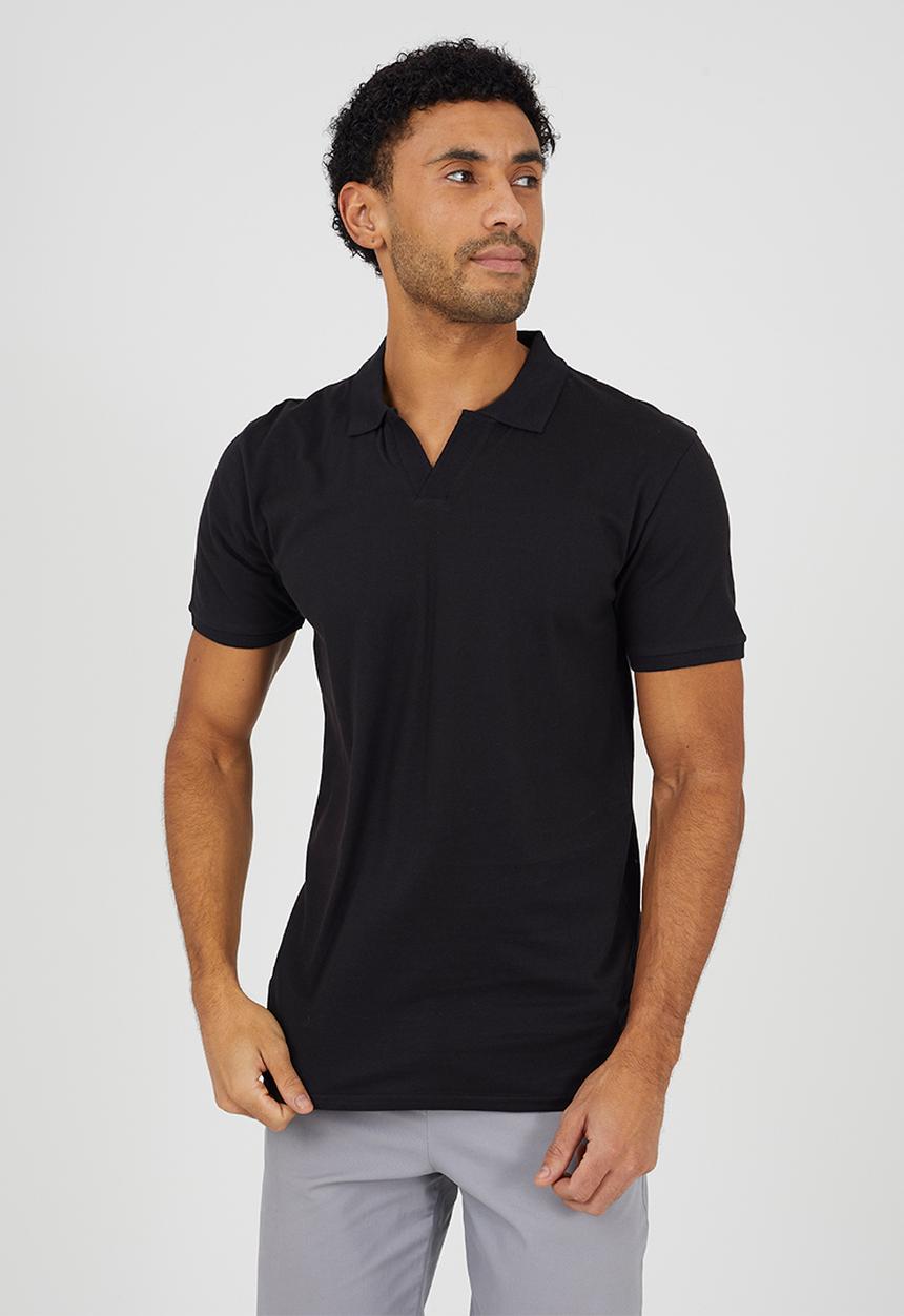 Brave Soul - Ellix Polo - Jet Black