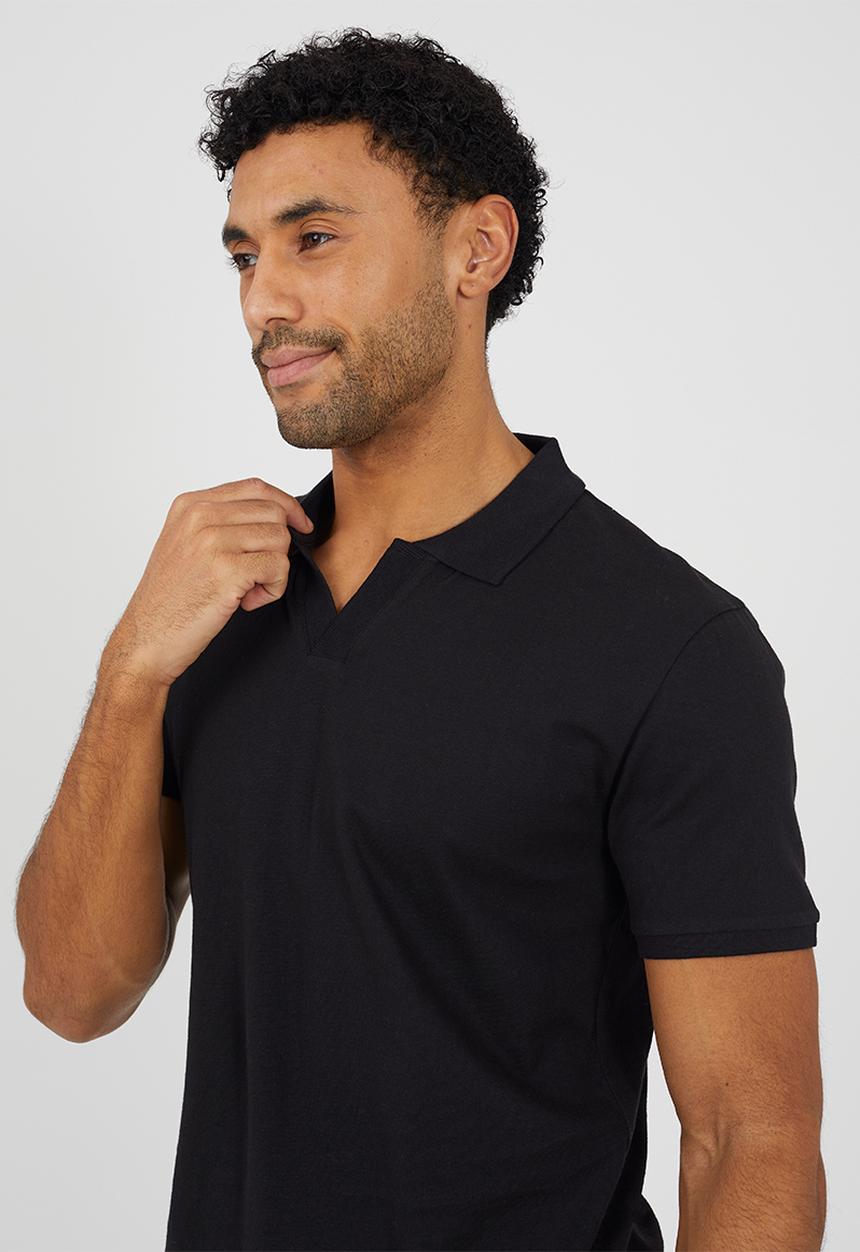 Brave Soul - Ellix Polo - Jet Black