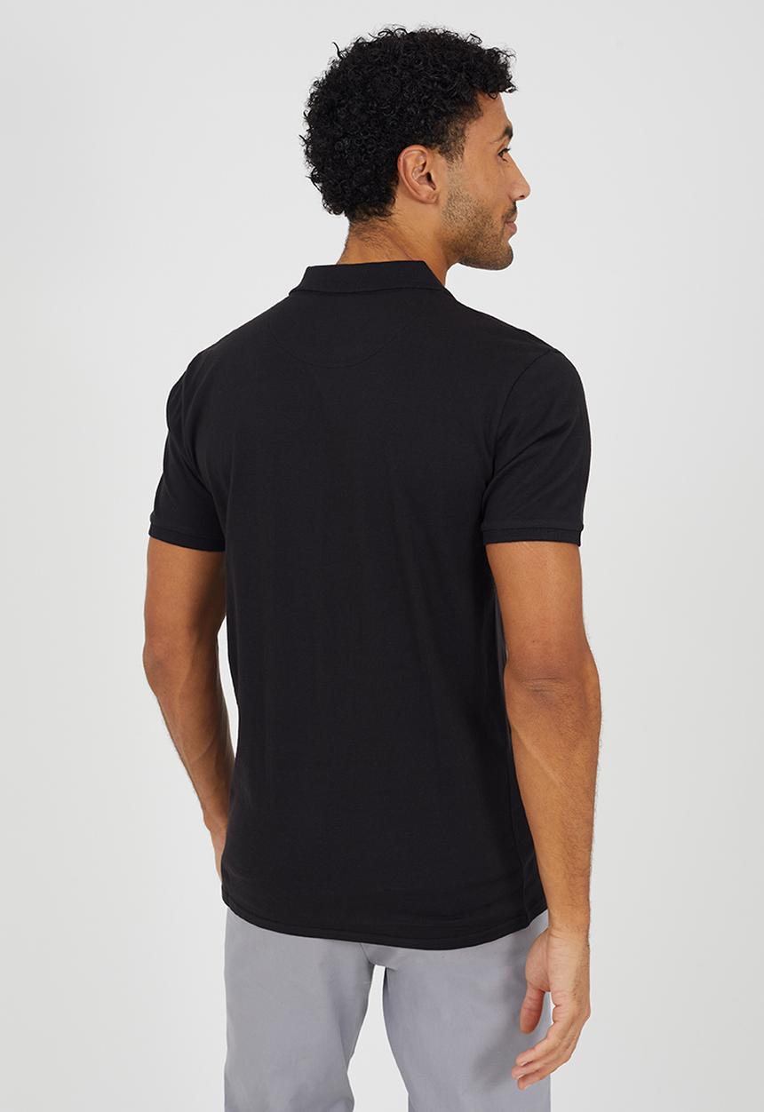 Brave Soul - Ellix Polo - Jet Black