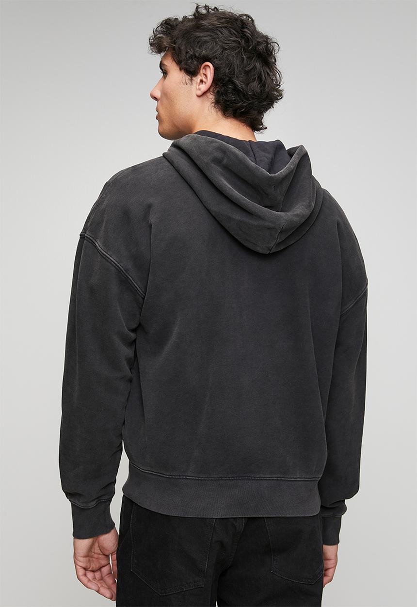 Levi’s® - Hayes Boxy Full Zip - Grunge Wash Jet Black