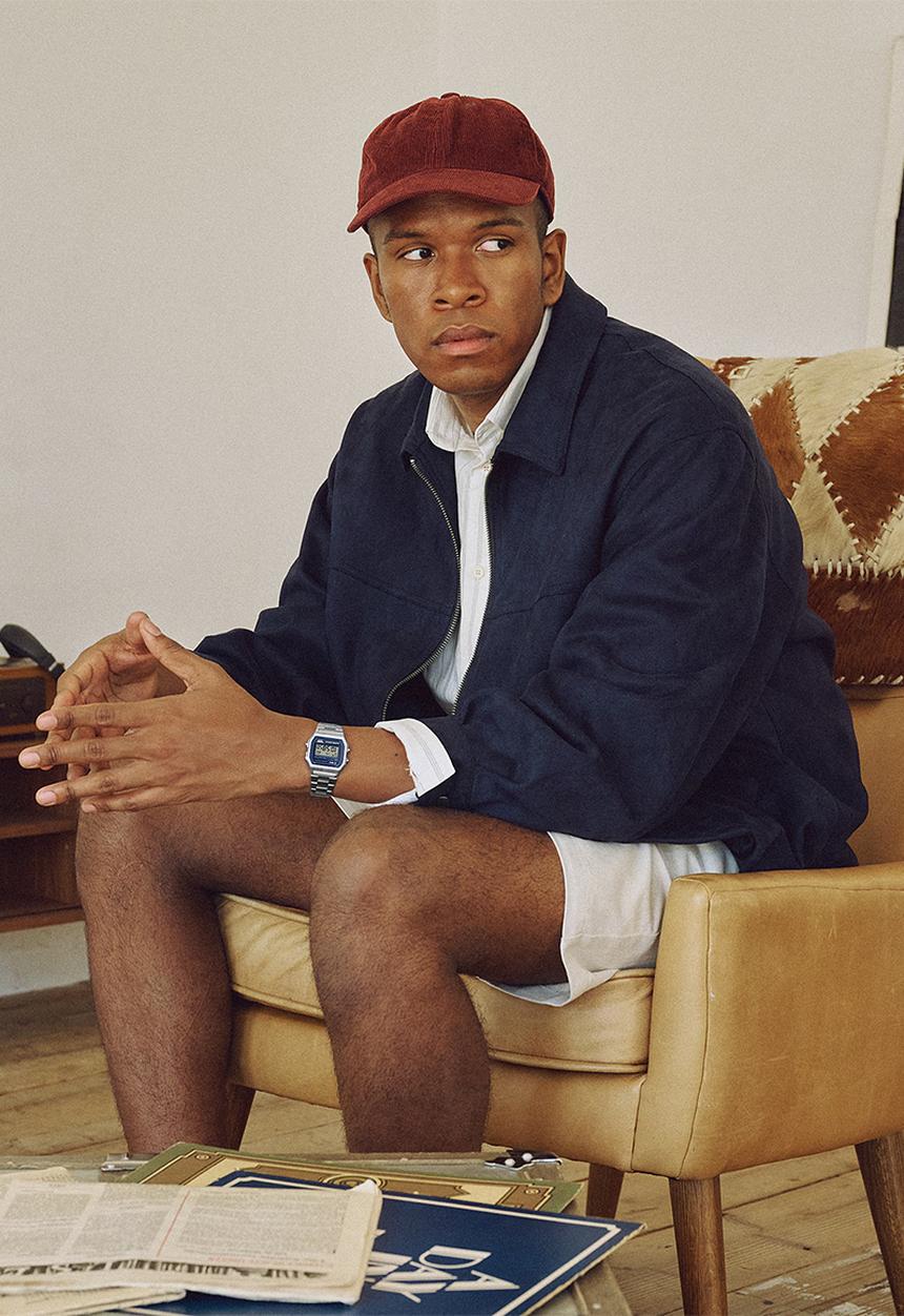 Casio - Retro Silver Blue Dial - Silver
